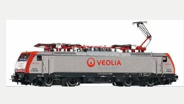 Piko H0 57854 - Digitale AC E-loc BR 189 van Veolia in ovp, Wisselstroom, Ophalen of Verzenden, Analoog, Märklin