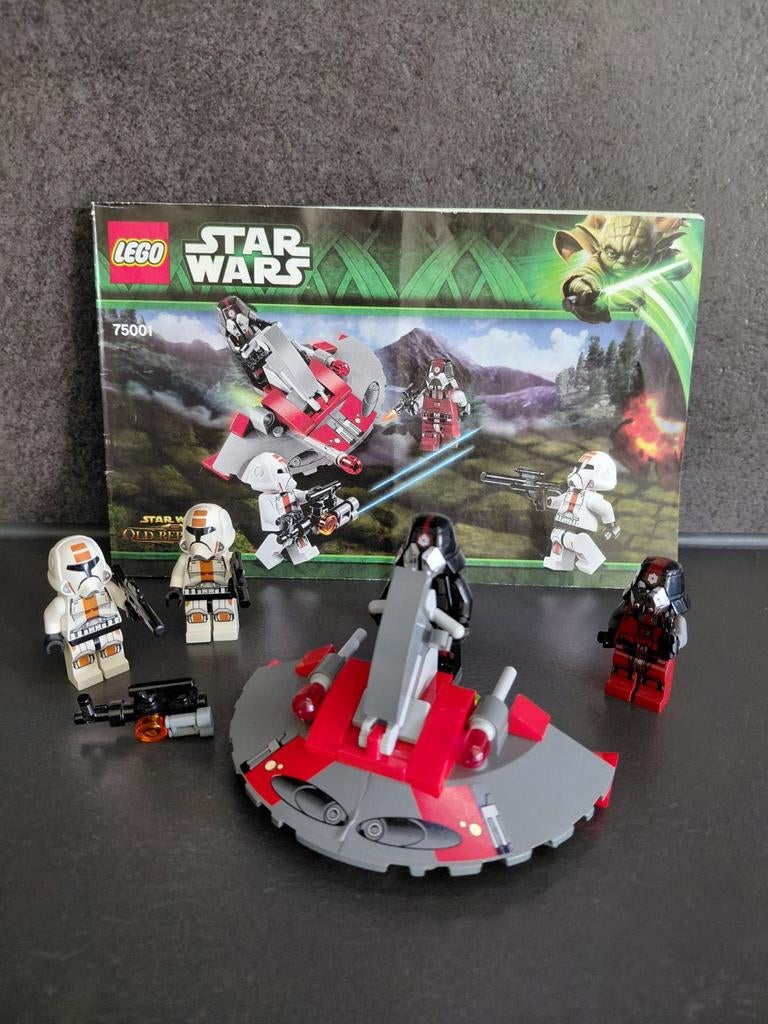 Lego Starwars Sets 75001, 75166, Ophalen, Zo goed als nieuw, Actiefiguurtje