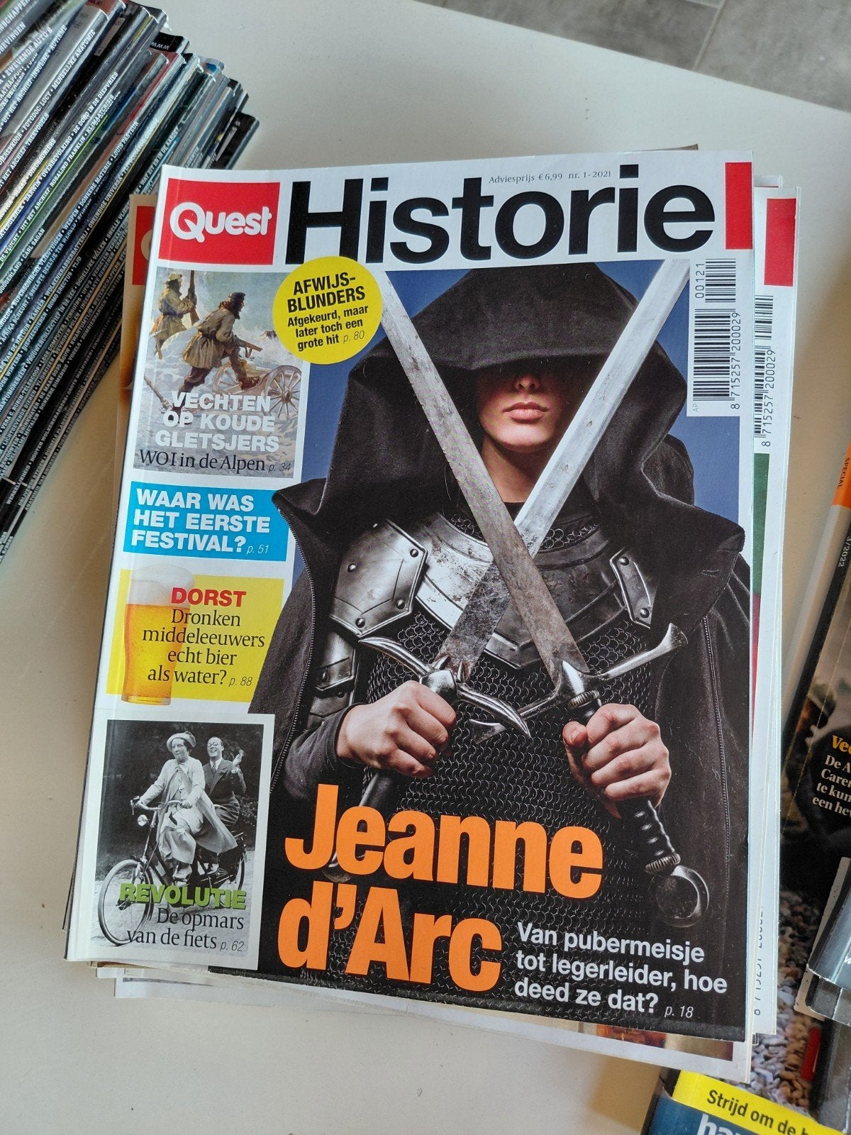 Diverse Historia en Quest Historie tijdschriften, Ophalen of Verzenden, Zo goed als nieuw, Wetenschap en Natuur