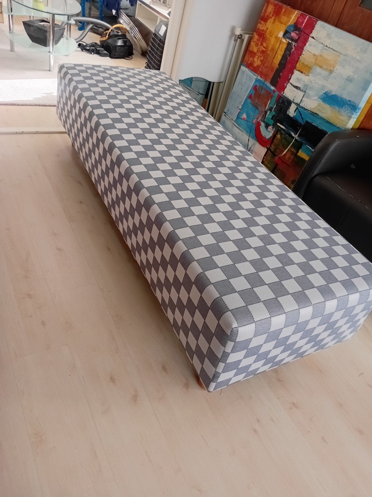 overcompleet  divan bank, Ophalen, Eenpersoons, 80 cm, 200 cm