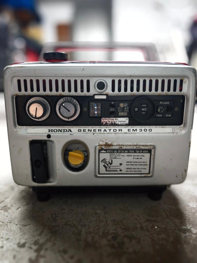 Honda aggregaat 1965, Ophalen, Gebruikt