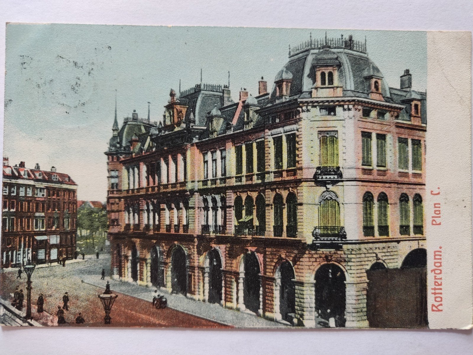 X2585 Rotterdam 1905 naar Sint Jacobi Parochie, Verzamelen, Ophalen of Verzenden, Voor 1920, Zuid-Holland
