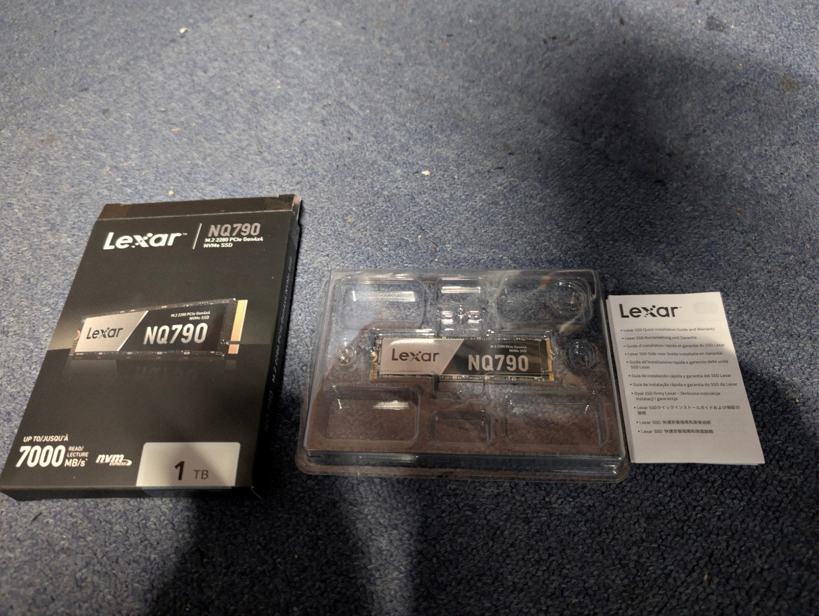 Lexar NQ790 1TB NVMe SSD - Nieuw in verpakking, Computers en Software, Ophalen, Intern, Server, SSD
