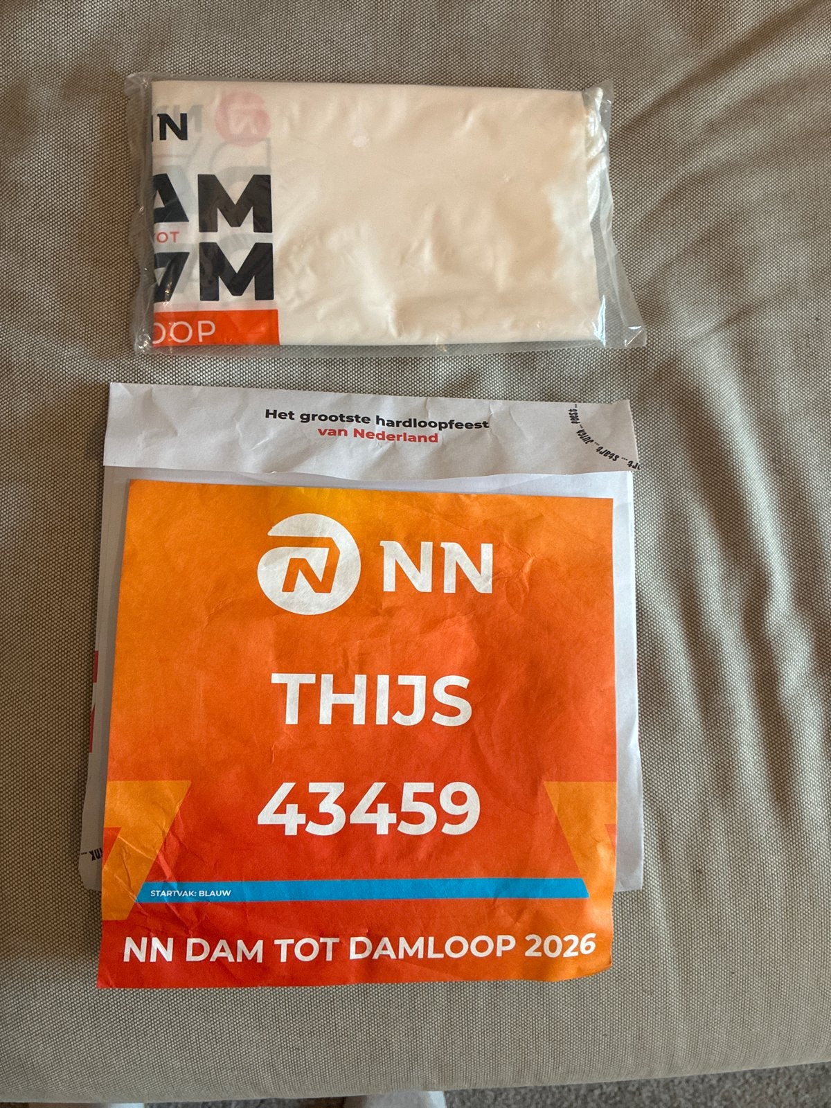 Dam tot dam 10 mijl start 13:15. Ophalen amsterdam centraal, Tickets en Kaartjes, Eén persoon, September