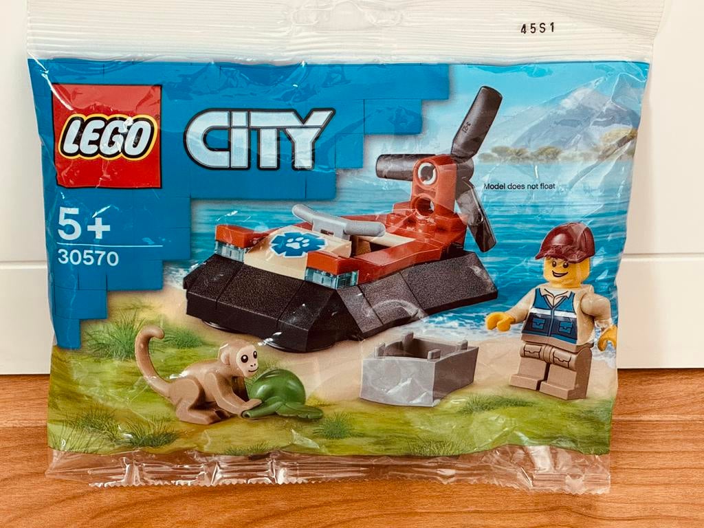 Lego City 30570 Wildlife Rescue Hovercraft (nieuw), Ophalen, City, Lego, Nieuw