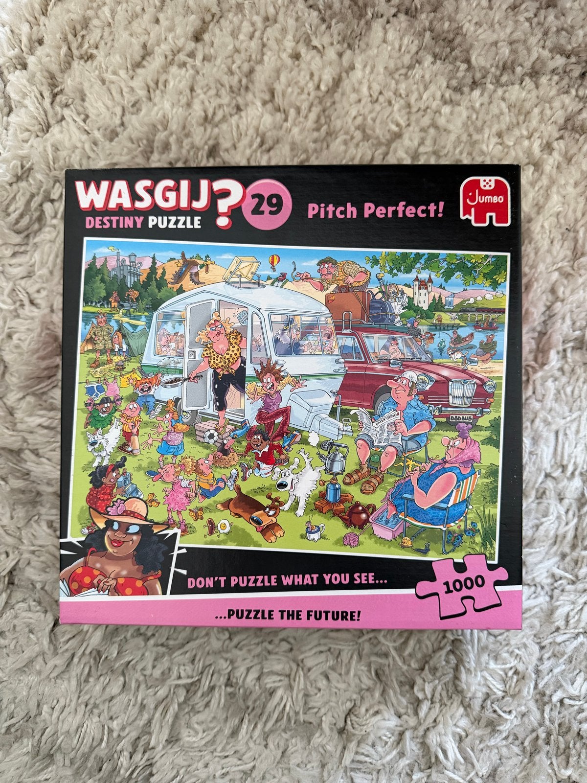 Wasgij Destiny 29 Pitch Perfect! 1000 stukjes puzzel, Ophalen, 500 t/m 1500 stukjes, Zo goed als nieuw, Legpuzzel