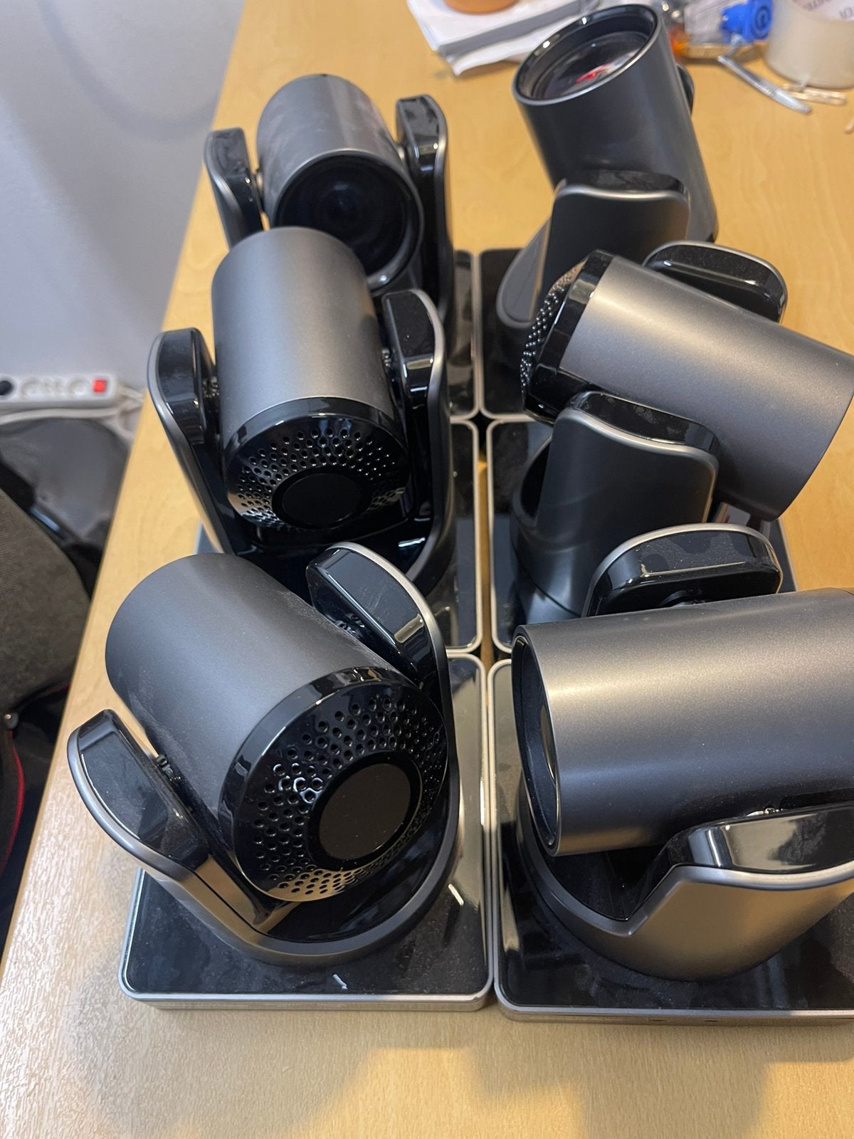 Set 7 Stuks CLEARONE UNIT160 PTZ Cam 4K UHD Norm€599,00 P/St, Ophalen, Zo goed als nieuw, Video
