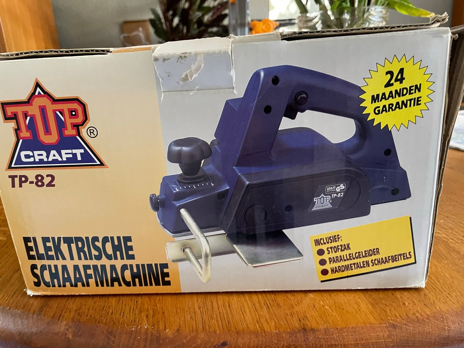 TTP Craft TP-82 Elektrische Schaafmachine - Zo goed als nieu, Doe-het-zelf en Verbouw, Ophalen of Verzenden, Zo goed als nieuw