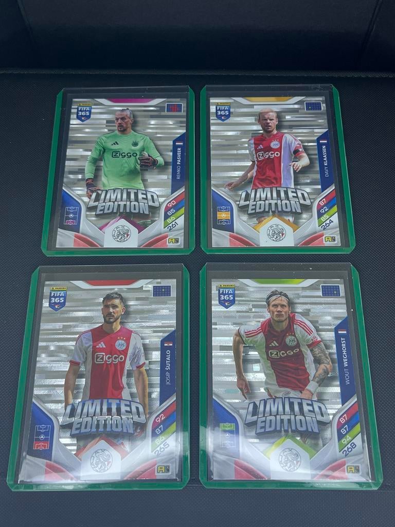 Panini FIFA 365 Limited Edition Ajax voetbalplaatjes, Ophalen of Verzenden, Overige figuren, Zo goed als nieuw, Plaatje, Poster of Sticker