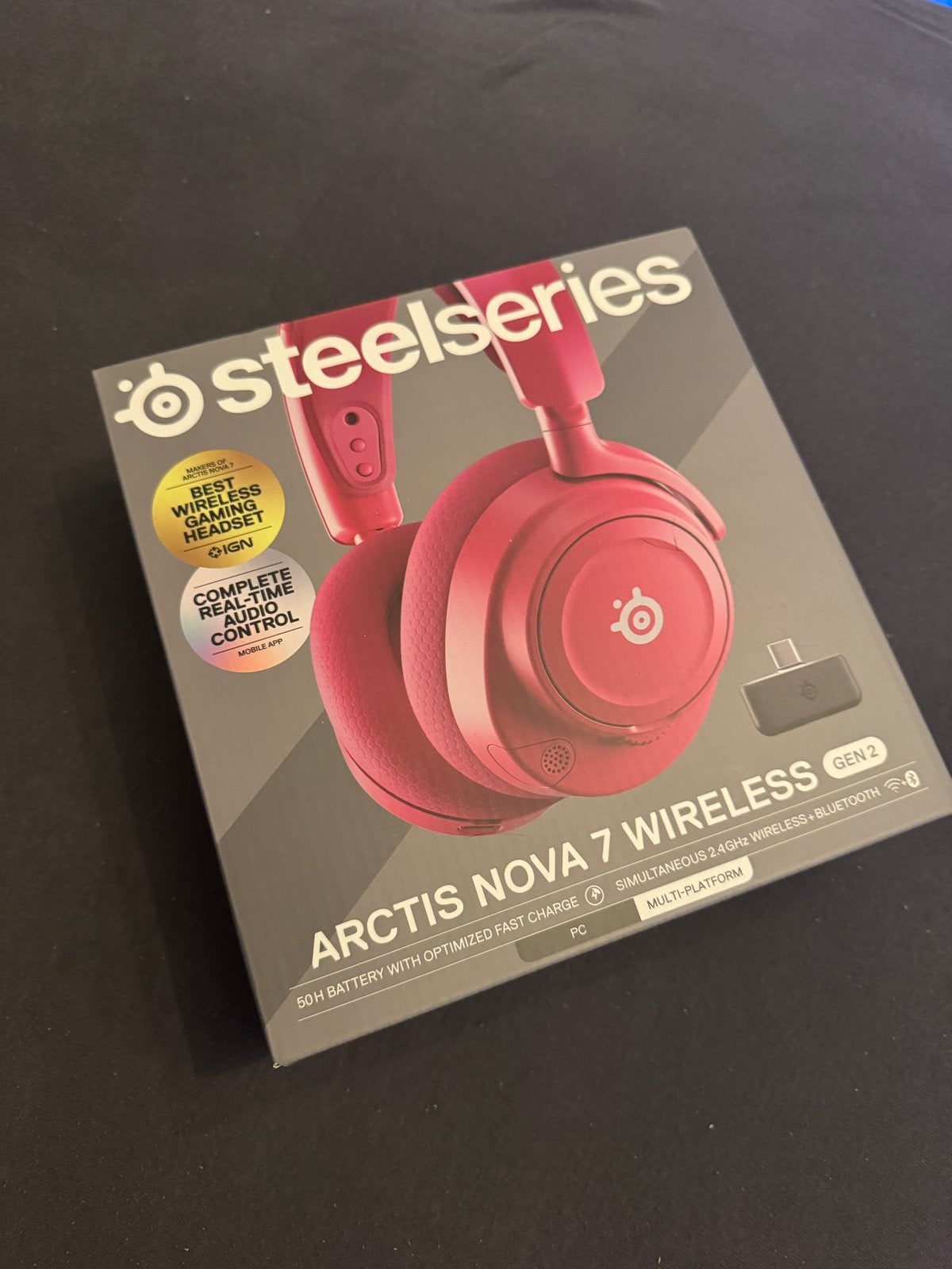 SteelSeries Arctis Nova 7 Wireless Gaming Headset Roze, Gaming, Bluetooth, Nieuw, Ophalen of Verzenden