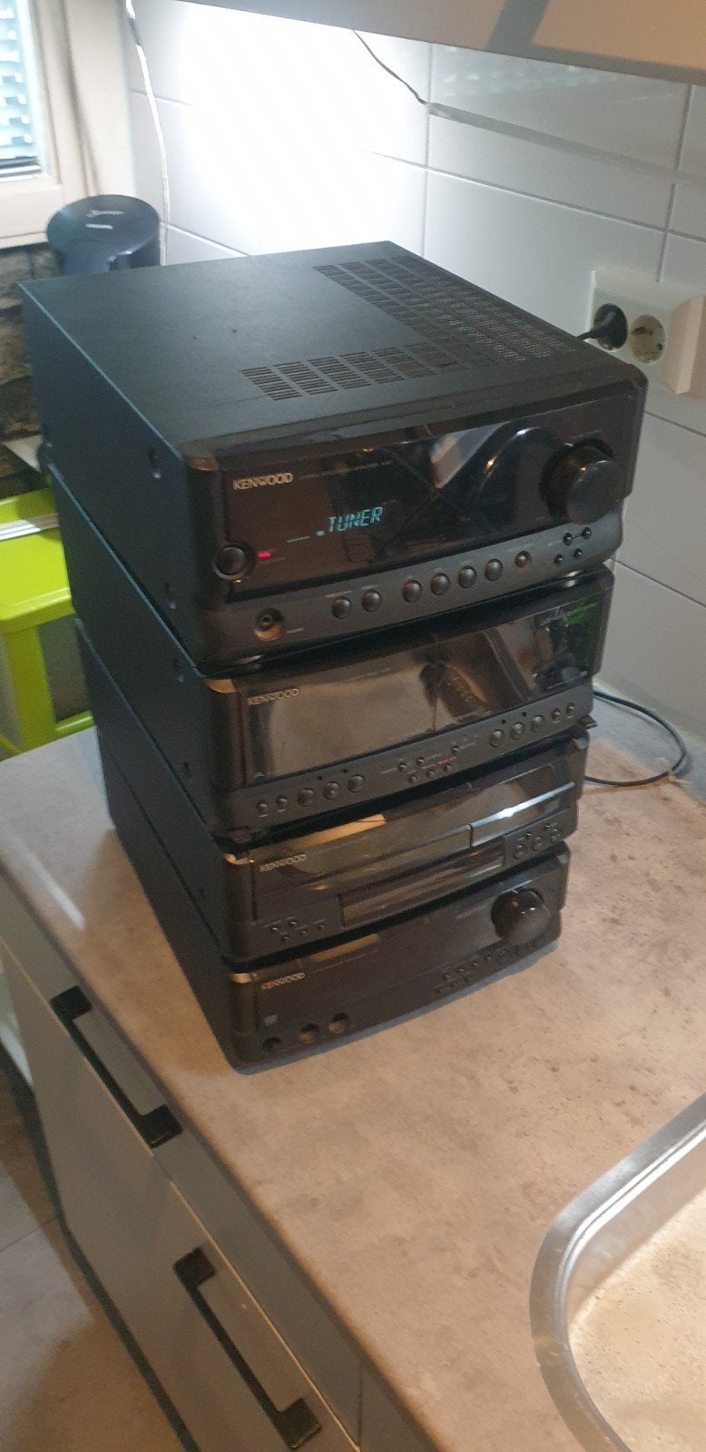 Kenwood C-G7 Hifi Set met CD-speler en Tuner, Overige merken, Gebruikt, Tuner of Radio, Losse componenten