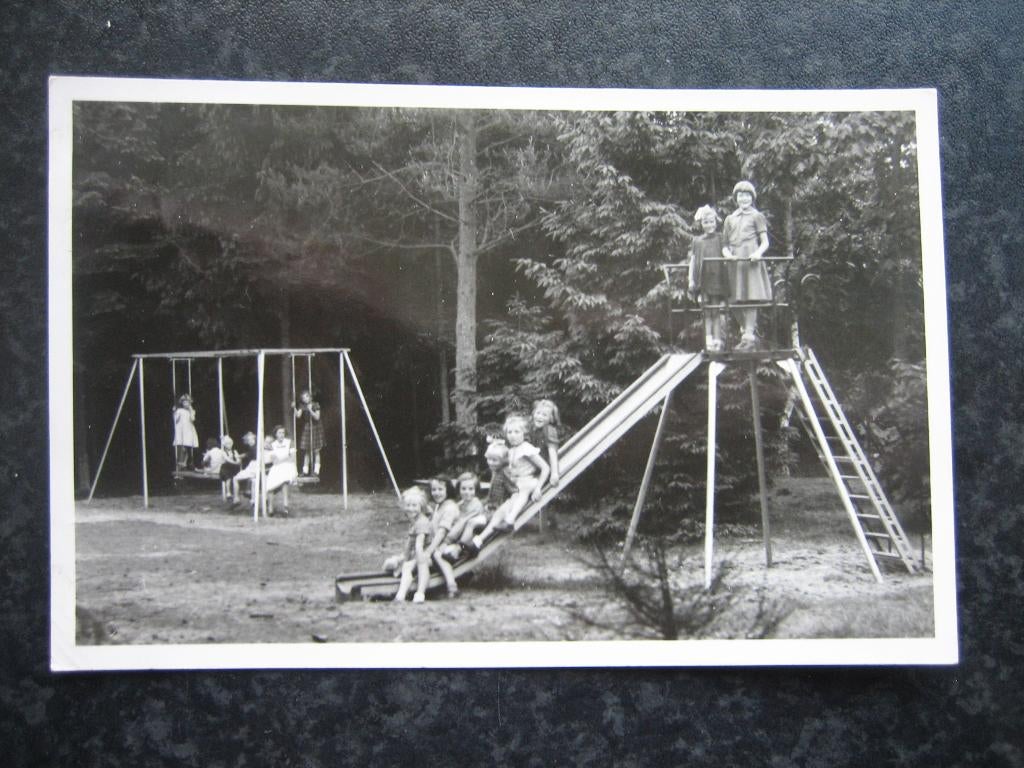 ELSPEET koloniehuis Het Hoge Hout speeltuin 1951, Ophalen of Verzenden, 1940 tot 1960, Gelderland