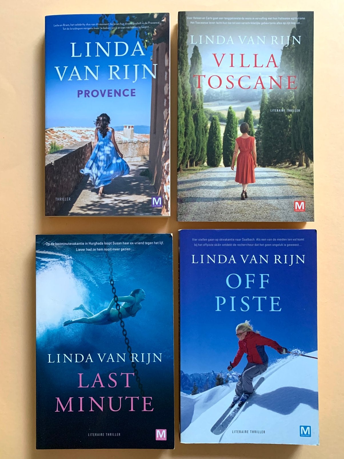 Thrillers van Linda van Rijn, Boeken, Thrillers, Ophalen of Verzenden, Zo goed als nieuw