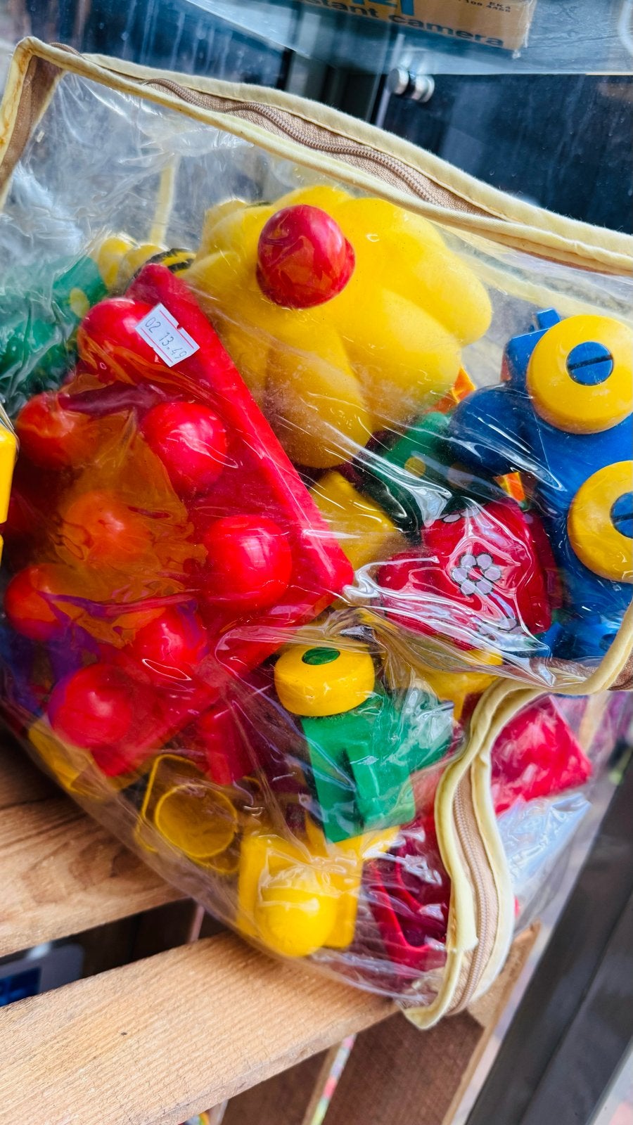 Grote zak met Duplo Lego bouwstenen, Gebruikt, Ophalen of Verzenden, Duplo, Inclusief accessoires