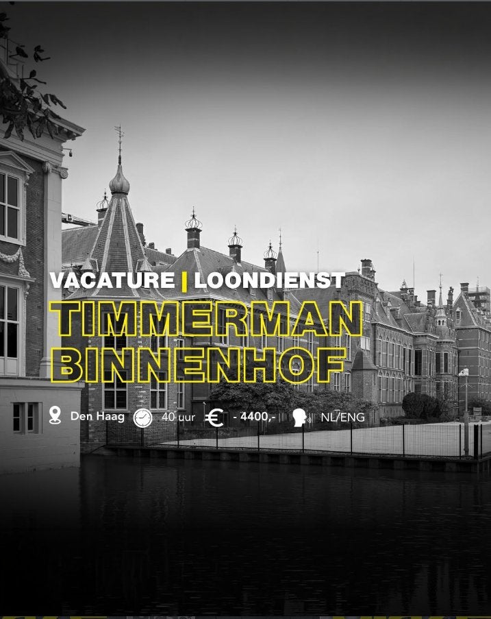 Timmerman, 33 - 40 uur