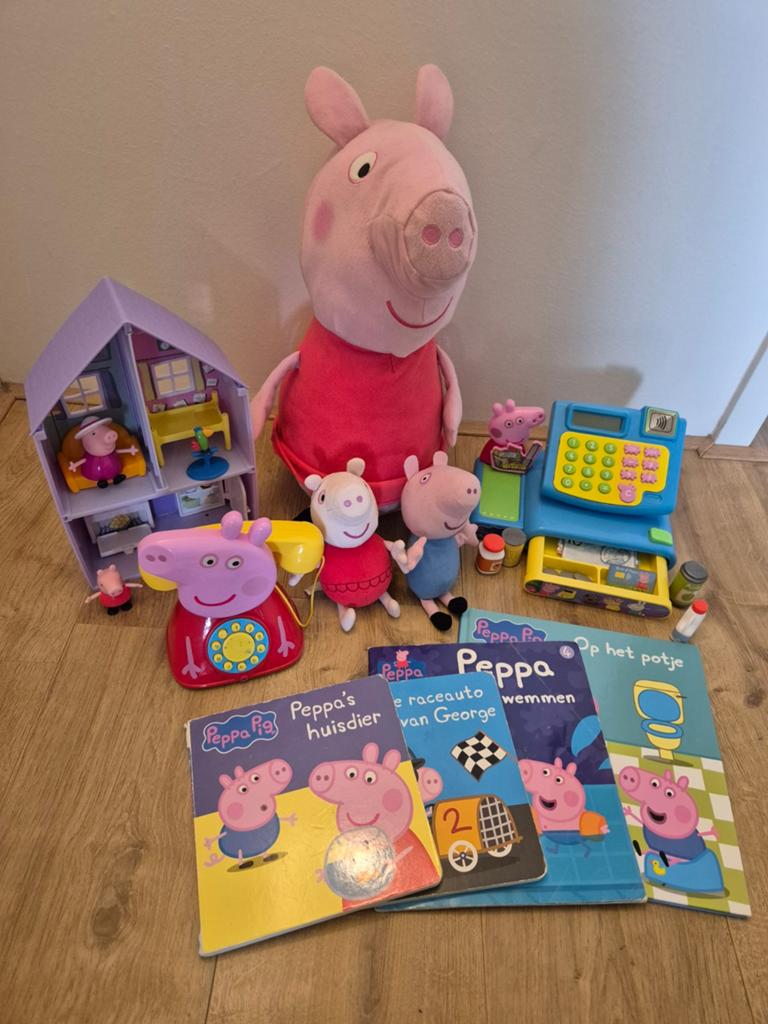 Grote Peppa Big Speelgoed Collectie, Ophalen, Gebruikt, Jongen of Meisje