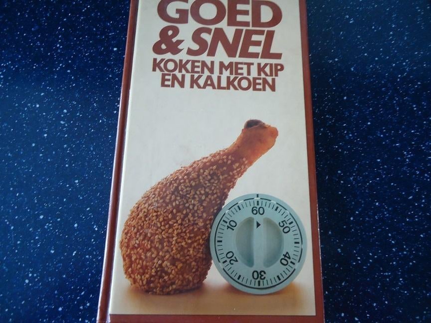 kookboek ,, goed en snel koken met kip en kalkoen,,, Ophalen of Verzenden, Zo goed als nieuw, Erdie burema, Overige gebieden
