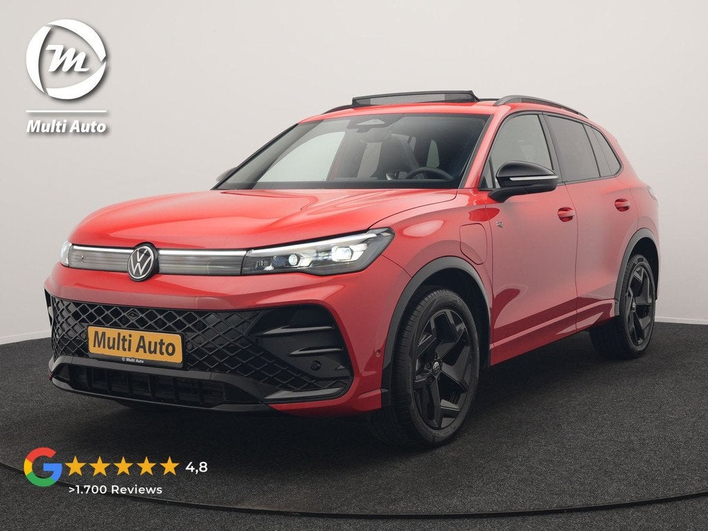 Volkswagen Tiguan 1.5 eHybrid R-Line Edition PHEV 204pk Deal, Auto's, Zwart, Plug-in hybride, Bedrijf, SUV of Terreinwagen
