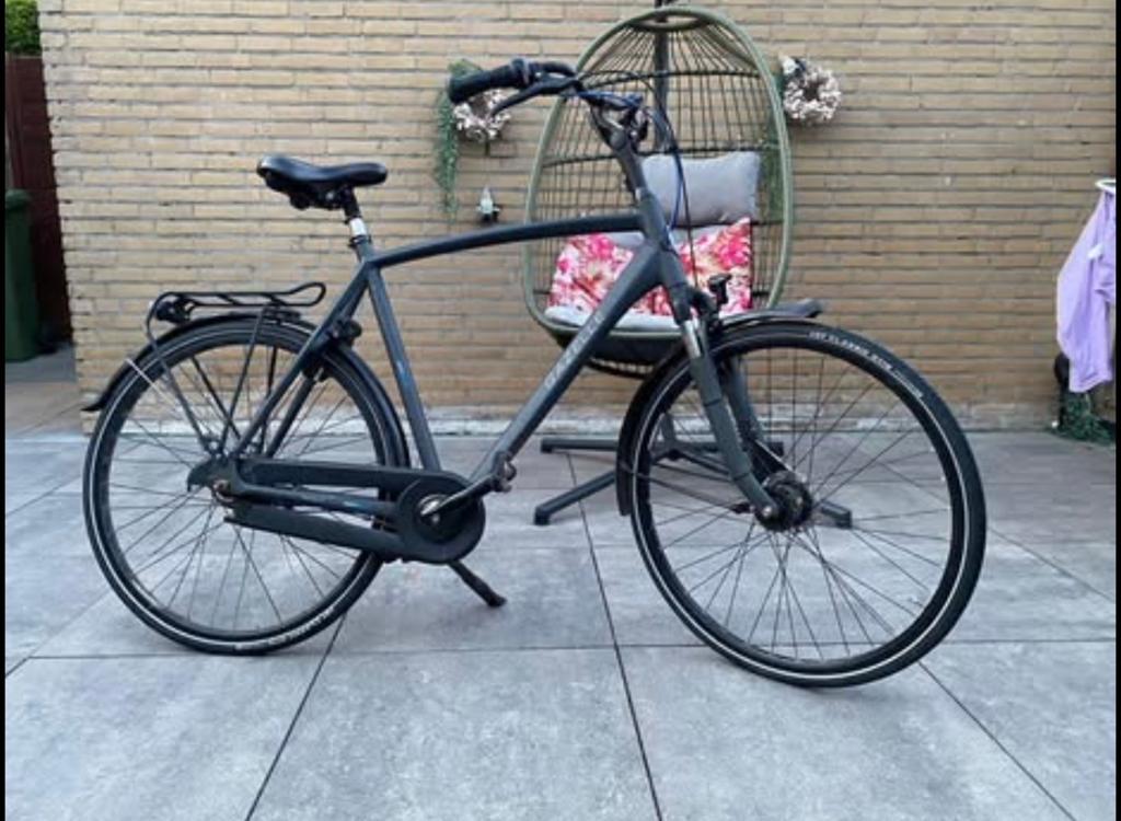 Gazelle Vento C7 ~ Sportieve stadsfiets, Fietsen en Brommers, Fietsen | Heren | Herenfietsen, Ophalen, Gebruikt, Velgrem, Versnellingen