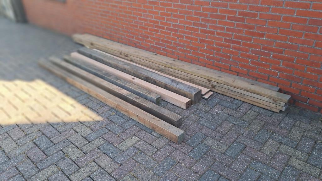Partij gebruikt hout, Doe-het-zelf en Verbouw, Hout en Planken, Ophalen