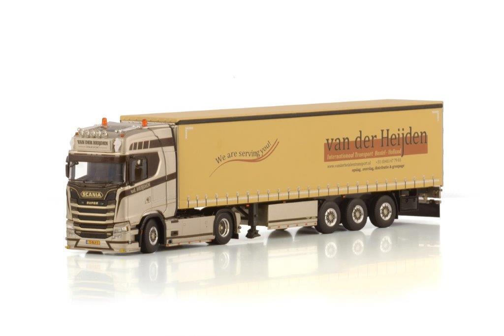 SCANIA S 500 4X2 MET Trailr 3 AXLE VAN DER HEIJDEN TRANSPORT, Nieuw, Ophalen of Verzenden, Bus of Vrachtwagen, Wsi