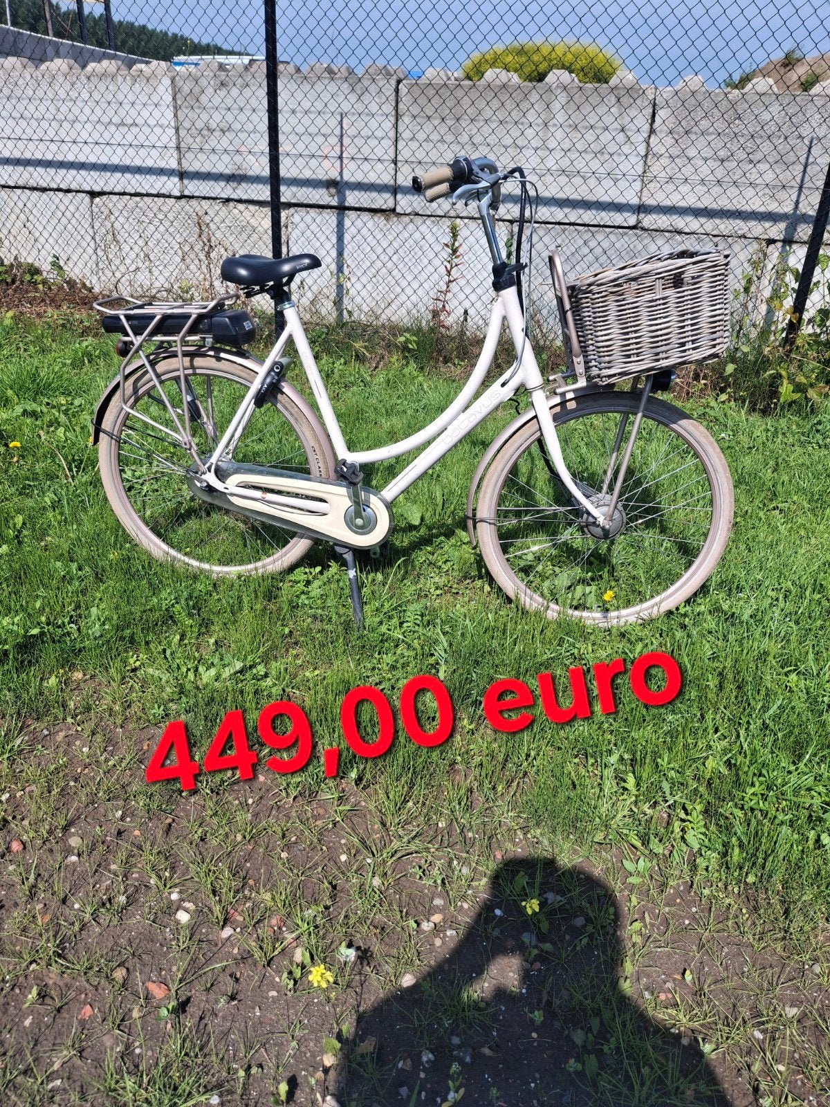 Tk ebike elektrischefiets Batavus diva transportfiets, 53 tot 56 cm, Ophalen, Zo goed als nieuw