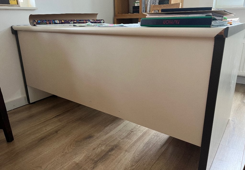 Kantoorbureau Bulo, Demontabel, 160 cm, Gebruikt, Hout