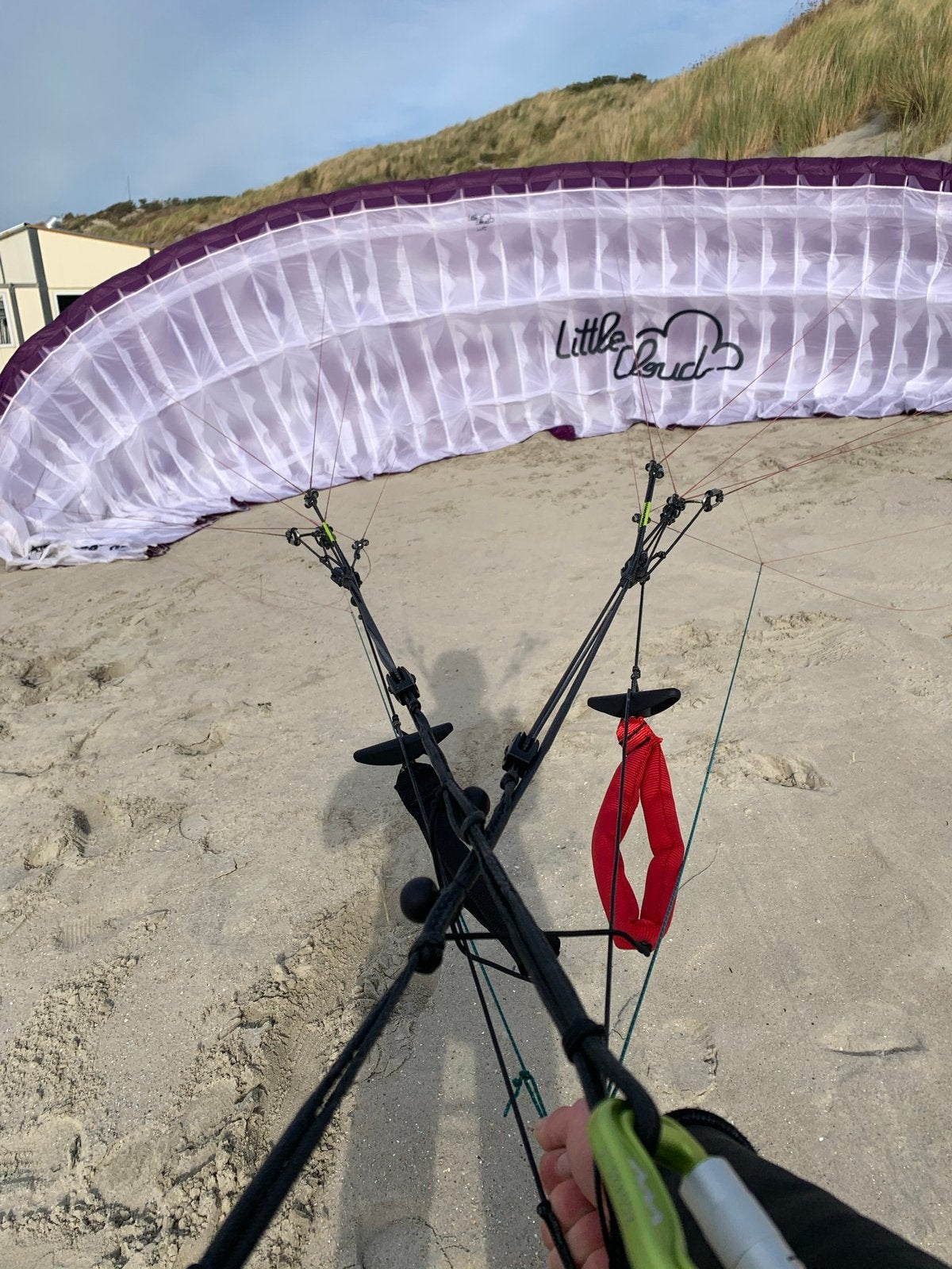 LittleCloud Goose MK2 (22m)– Parakite, Sport en Fitness, Ophalen of Verzenden, Zo goed als nieuw, Scherm