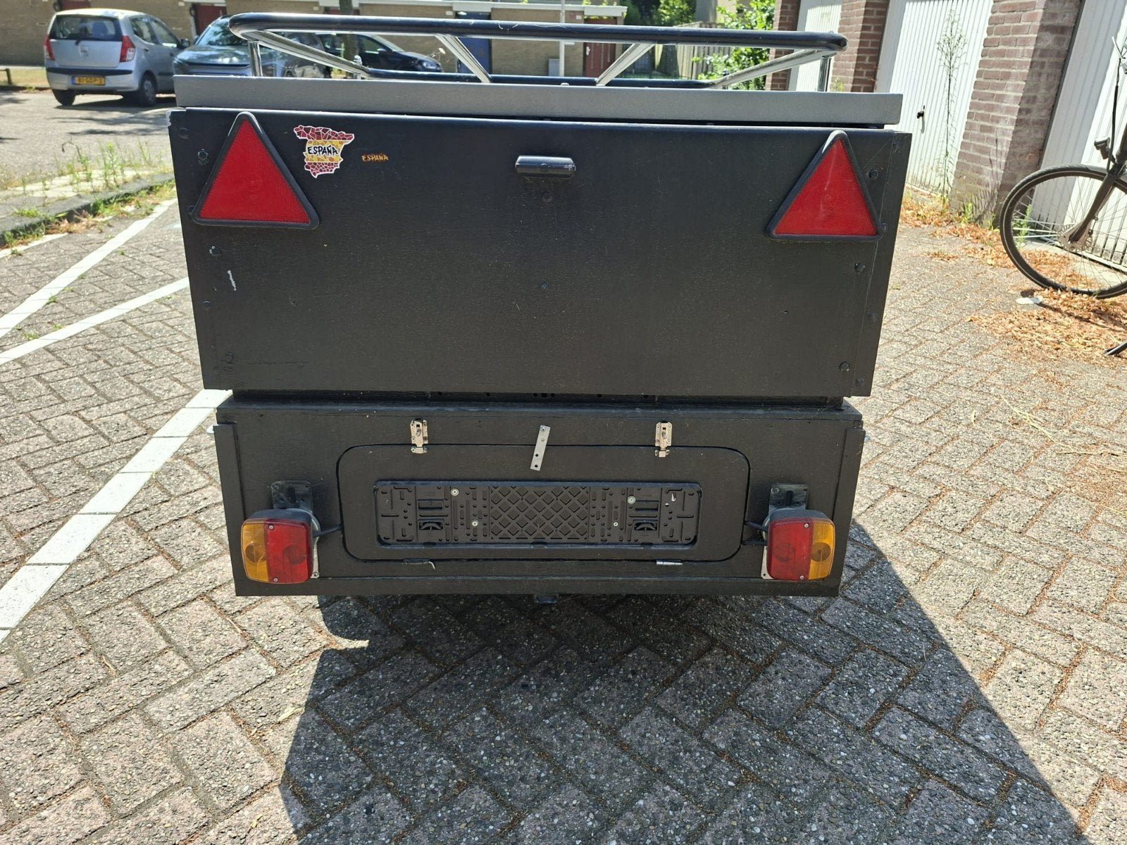 Motor aanhanger, Ophalen