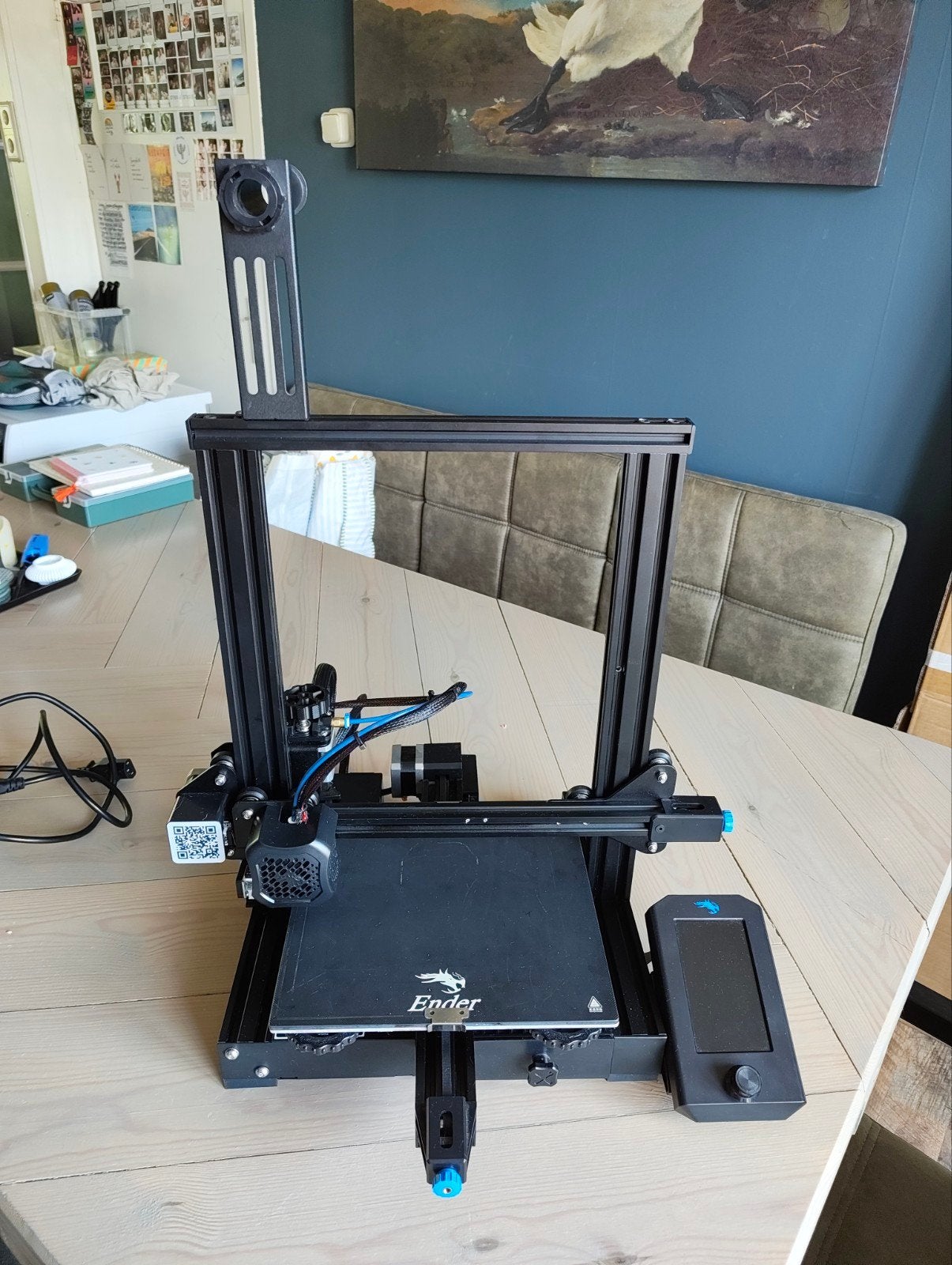 Creality Ender 3 V2 3d printer, Ophalen, Gebruikt, Creality Ender 3 V2, Filament