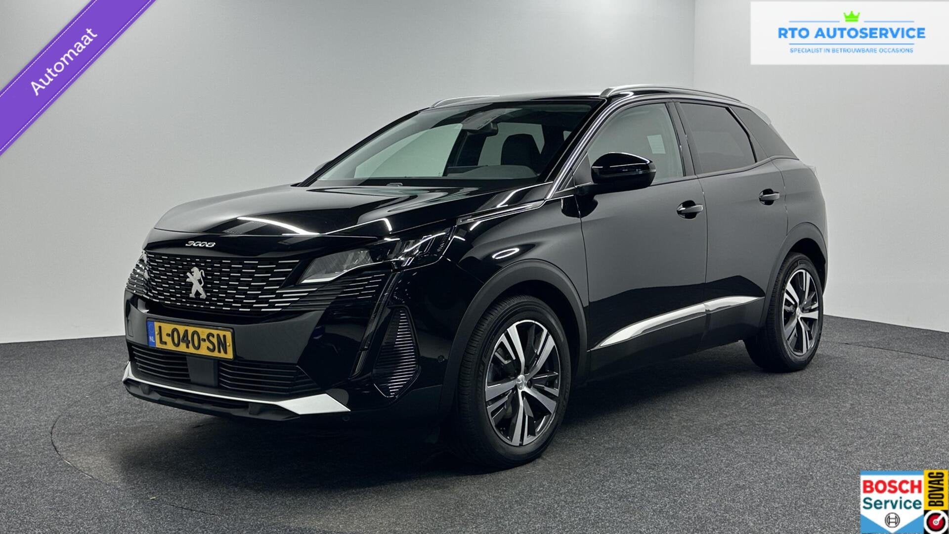 Peugeot 3008 1.2 PureTech Allure Avantage TREKHAAK CARPLAY N, Auto's, Peugeot, Gebruikt, 1199 cc, Met garantie (alle), Leder en Stof