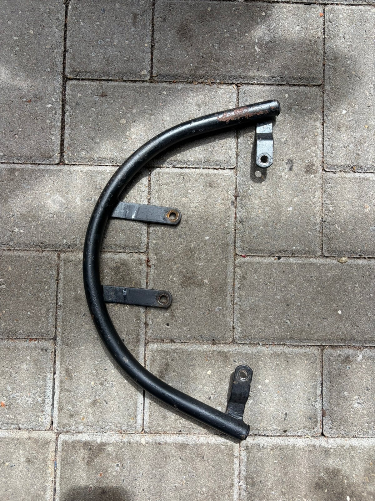 Zip achterbeugel, Ophalen, Gebruikt