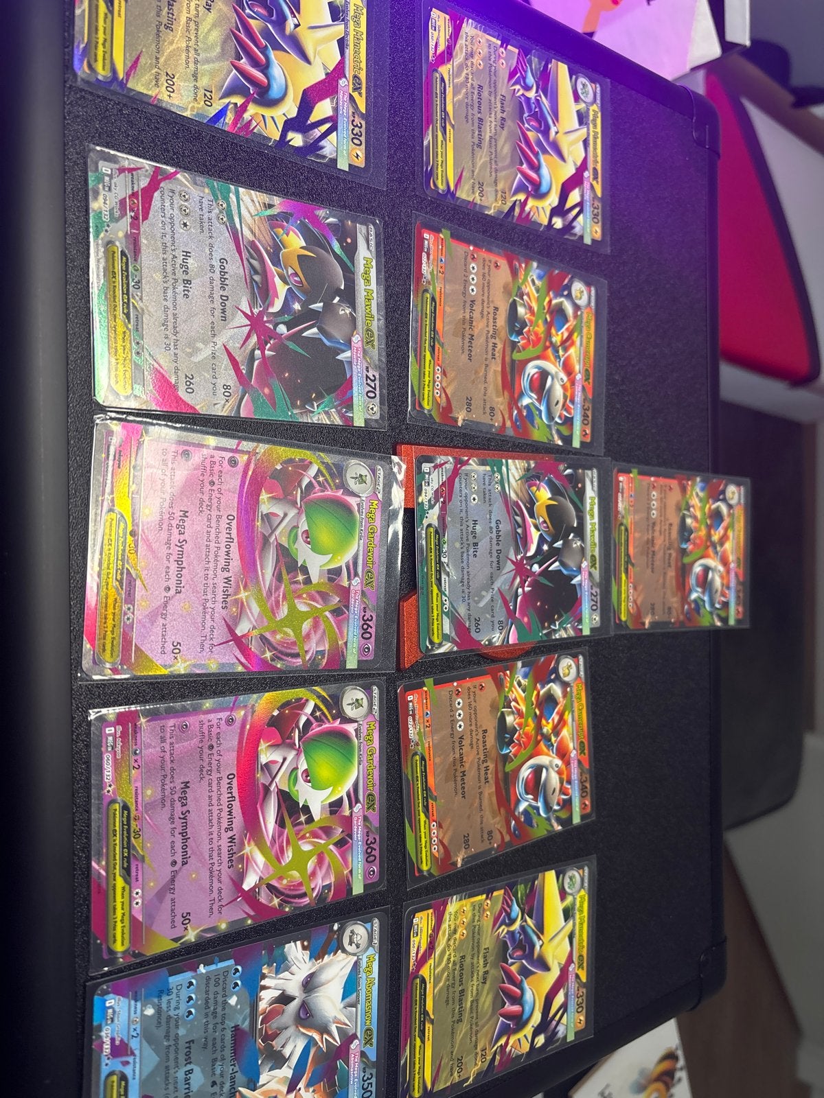 Mega EX Pokémon Kaarten Collectie - Zeldzaam & Foil, Ophalen of Verzenden, Zo goed als nieuw, Meerdere kaarten, Foil