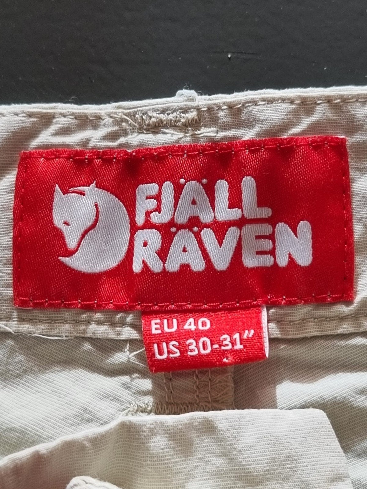 Fjällräven Daloa Zipp off broek, mt 40, zandbeige, topstaat., Beige, Overige maten, Ophalen of Verzenden, Zo goed als nieuw