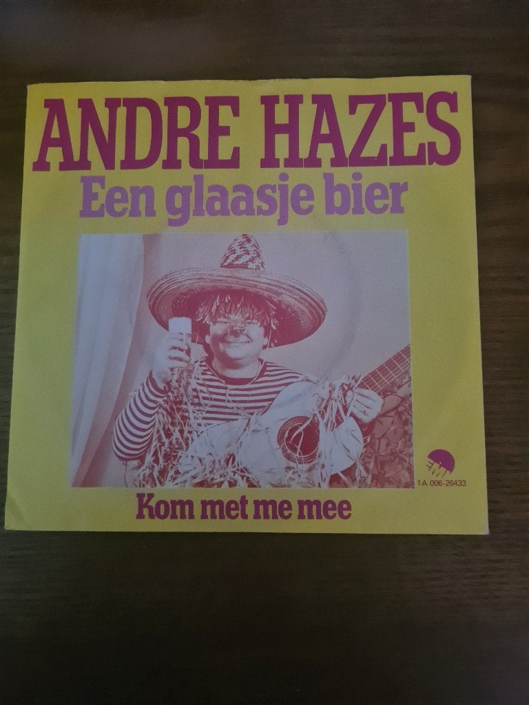 Andre Hazes, Cd's en Dvd's, Vinyl | Nederlandstalig, Ophalen of Verzenden, Zo goed als nieuw, 7 inch, Levenslied of Smartlap