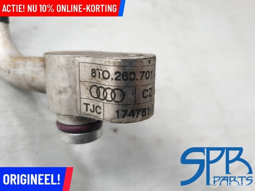Aircoleiding KOELMEDIUMLEIDING AUDI A4 S4 A5 S5 8T0260701C, Audi, Gebruikt, Audi, Ophalen of Verzenden