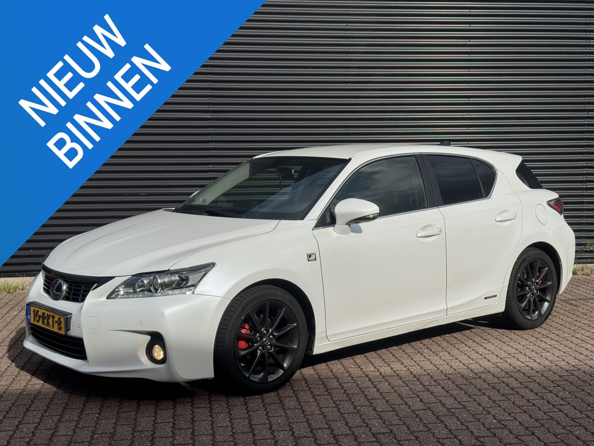 Lexus CT 200h Hybrid Sport Goed onderhouden, Euro 5, 4 cilinders, Wit, Origineel Nederlands