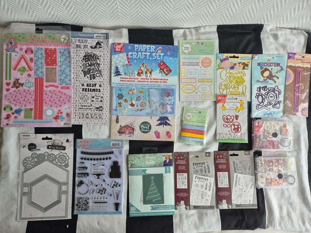 Allerlei hobby- en knutselspullen te koop!!, Geschikt voor karton, Nieuw, Meerkleurig, Ophalen of Verzenden