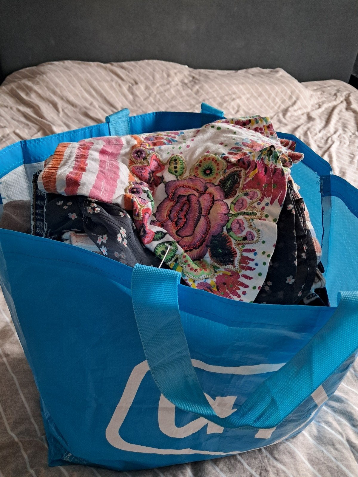 Tas vol kleren (meisje;98/104/110), Ophalen, Gebruikt, Maat 110