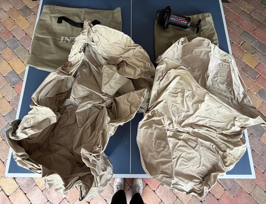 Intex opblaasbaar kinderbed, Caravans en Kamperen, Ophalen, Zo goed als nieuw, Tot en met 2