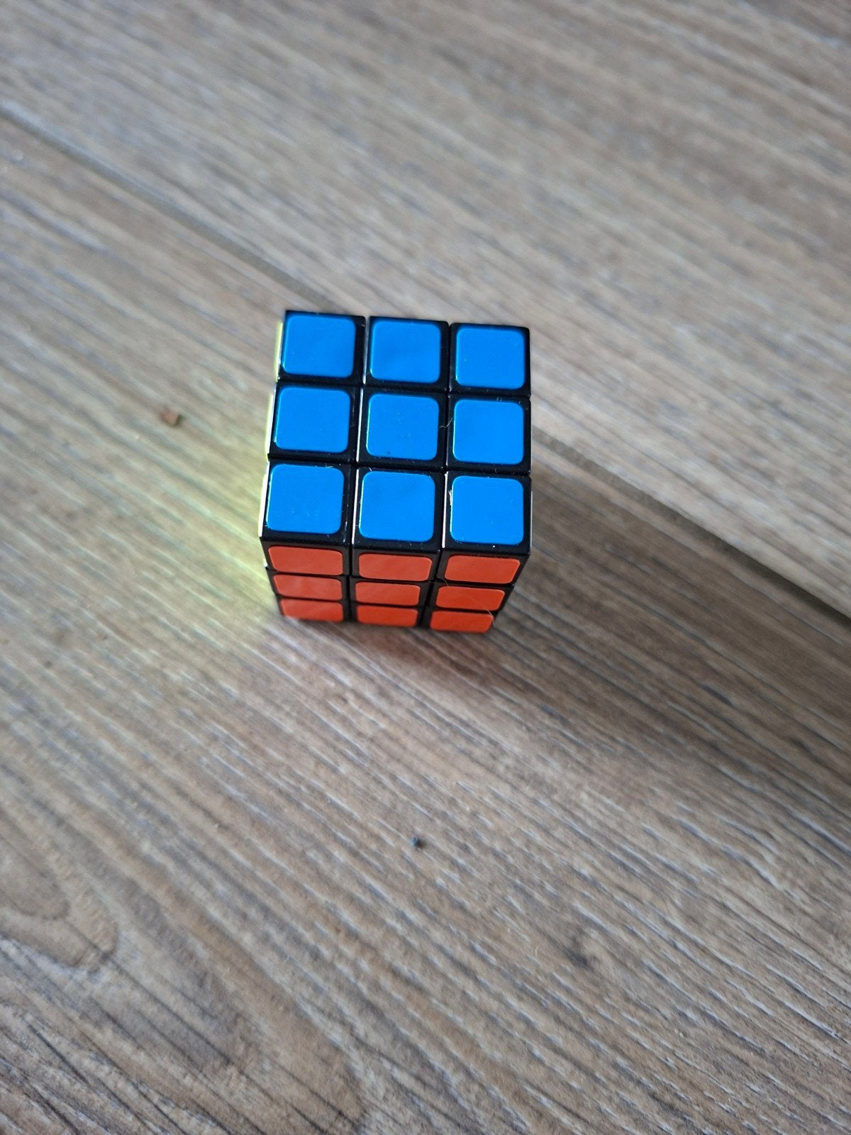 mini Rubik's Kubus 3x3 - Klassieke Puzzel, Ophalen of Verzenden, Gebruikt, Jongen of Meisje
