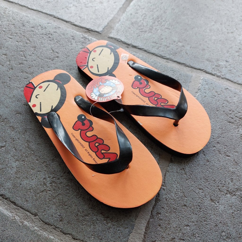 Slippers Pucca - Oranje - Maat 35/36 - Nieuw, Ophalen of Verzenden, Nieuw, Oranje