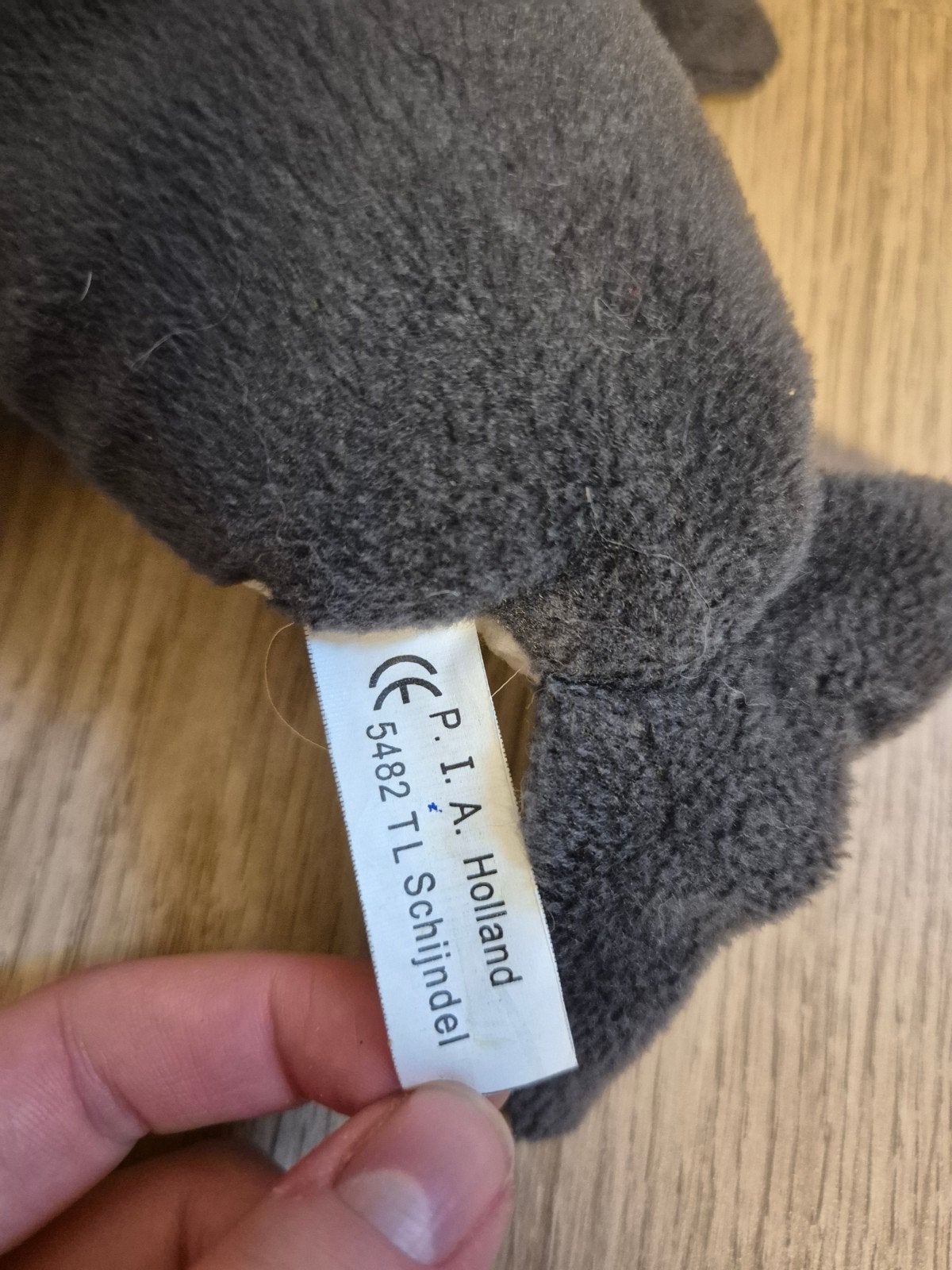 Walvis knuffeltje PIA 25 cm, Ophalen of Verzenden