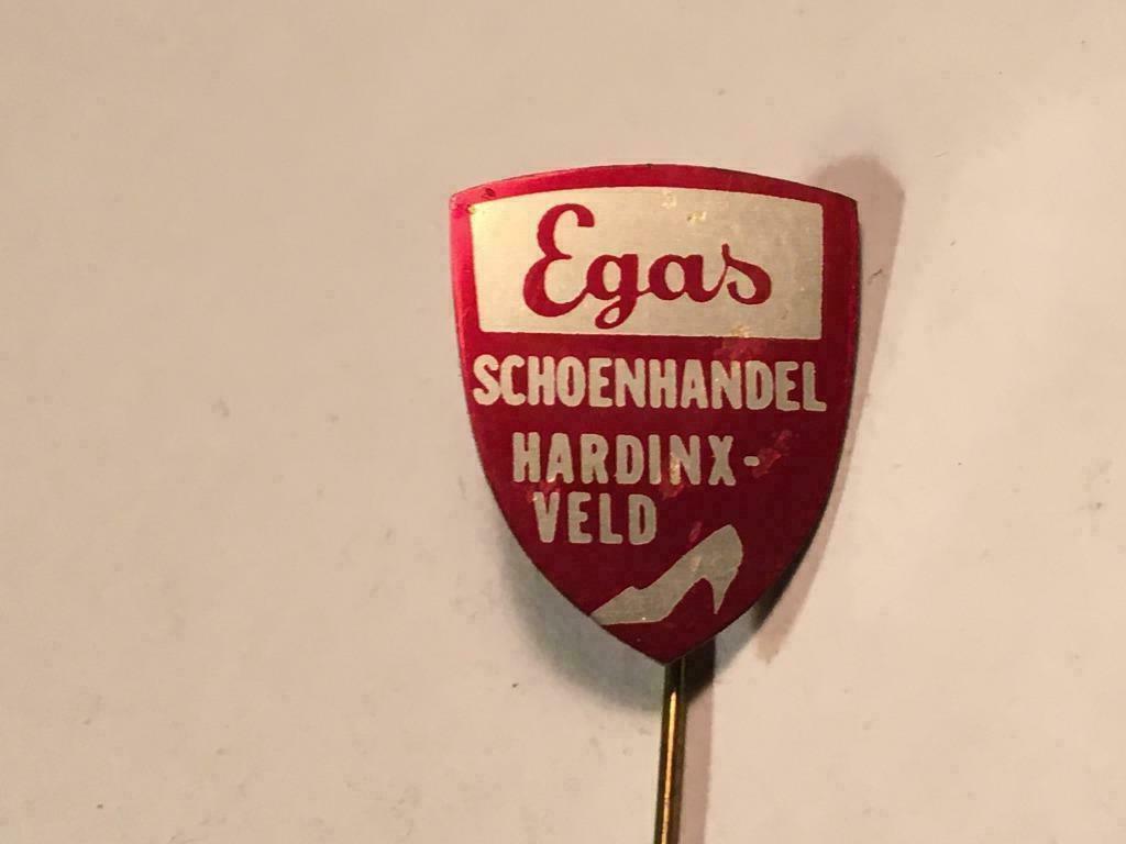 EGAS Schoenhandel Hardinxveld Speld., Ophalen of Verzenden, Zo goed als nieuw, Merk, Speldje of Pin
