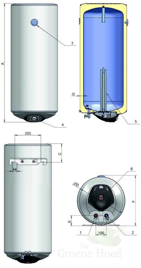 Campingboilers, nieuw (30l, 50l, 80l), Varna 9009 275A, Boulevard "Vladislav Varnenchik", 20 tot 100 liter, Info@eldominvest.com