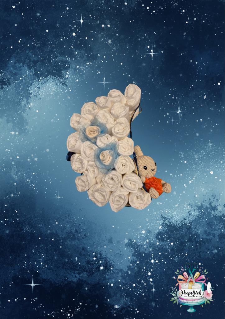 Luiertaart- Nijntje on the moon!, Ophalen, Nieuw, Kraamcadeau