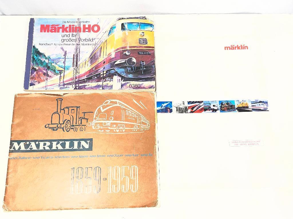 3 Speciale Marklin publicaties, Wisselstroom, Gebruikt, Märklin, Boek, Tijdschrift of Catalogus