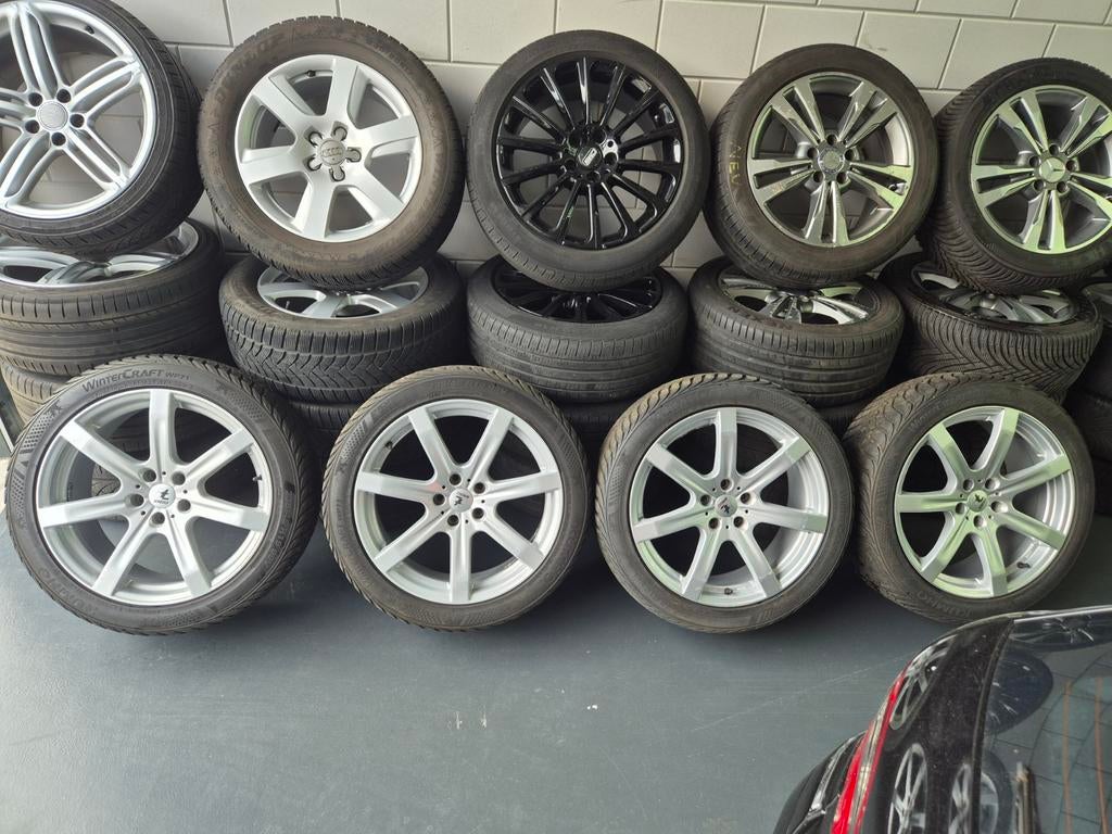 Mercedes S Klasse W221 W222 winterset ZGAN 19 INCH 8mm, 19 inch, Gebruikt, Banden en Velgen, Petuelring 130, 80788 München, Germany