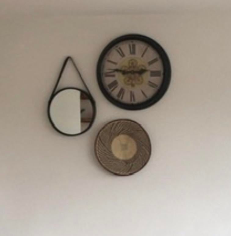Spiegel, Ophalen, Zo goed als nieuw, Wandklok
