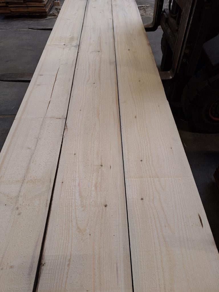 Brede sloophout  planken  wandbekleding  plafond €12,50m2